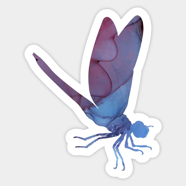 Dragonfly Sticker by Vita Schagen